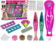 Opakowanie Zestaw do dekoracji paznokci + Magiczny Pył