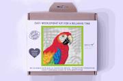 Opakowanie Zestaw do haftu mini gobelinowego Papuga Ara