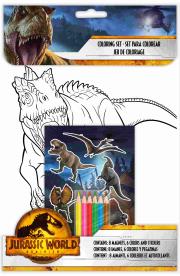 Opakowanie Zestaw do kolorowania Jurassic World JP00011
