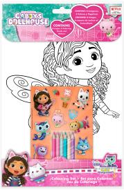 Opakowanie Zestaw do kolorowania z naklejkami Gaabby's Dollhouse GD00031