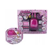 Opakowanie Zestaw do paznokci lampa + akcesoria