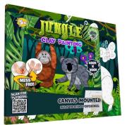 Opakowanie Zestaw do wyklejania plasteliną - Dżungla
