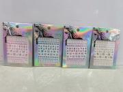 Opakowanie Zestaw do zdobienia twarzy diamenciki MIX