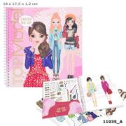 Opakowanie Zestaw Dress Me up TOPModel z naklejkami 11935A