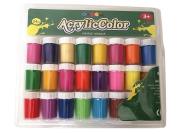 Opakowanie Zestaw farb akrylowych 24 kolory