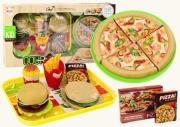 Zestaw Fast Food 24el. Wydawca: Leantoys. Dadada.pl Opakowanie Zestaw Fast Food 24el