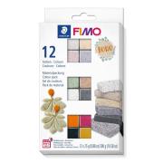 Zestaw Fimo Effect Boho 12 kostek 25g. Wydawca: STAEDTLER. Dadada.pl Opakowanie Zestaw Fimo Effect Boho 12 kostek 25g