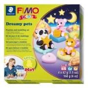 Zestaw Fimo Kids Form&Play 4 x 42g Senne zwierzaki. Wydawca: STAEDTLER. Dadada.pl Opakowanie Zestaw Fimo Kids Form&Play 4 x 42g Senne zwierzaki