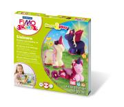 Opakowanie Zestaw Fimo Kids Form&Play Jednorożce 4x42 g. Staedtler