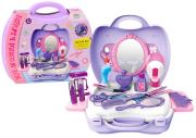 Opakowanie Zestaw fryzjerski w walizce fioletowy