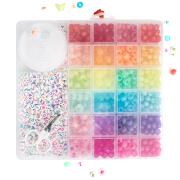 Opakowanie Zestaw koralików do wyrobu biżuterii ok.979szt