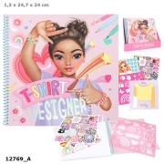 Opakowanie Zestaw kreatywny T-shirt Top Model z szablonami i naklejkami 12769A