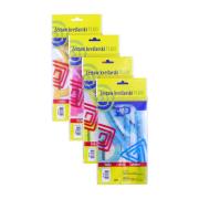 Opakowanie Zestaw kreślarski z nadrukiem i linijką 16cmPRATEL