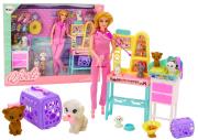 Zestaw Lalka weterynarz + akcesoria. Wydawca: Leantoys. Dadada.pl Opakowanie Zestaw Lalka weterynarz + akcesoria