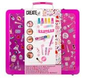 Opakowanie Zestaw Make-up mega walizka neon brokat CREATE IT!