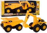Opakowanie Zestaw maszyn budowlanych Koparka Wywrotka ruchome