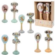 Opakowanie Zestaw muzyczny drewniany marakas i janczary