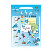 Opakowanie Zestaw Naklejek 110 szt Szkoła SMERFY