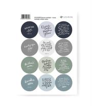 Opakowanie Zestaw naklejek - Wiara, nadzieja, miłość, łaska