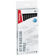 Zestaw ołówków różnej twardości 3H-3B 10szt. Wydawca: Berlingo. Dadada.pl Opakowanie Zestaw ołówków różnej twardości 3H-3B 10szt