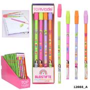 Opakowanie Zestaw ołówków z gumką Top Model 4 sztuki 12088A