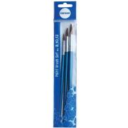 Zestaw pędzli okrągłych 3szt.. Wydawca: Centrum. Dadada.pl Opakowanie Zestaw pędzli okrągłych 3szt.