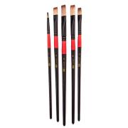 Opakowanie Zestaw pędzli płaskich 5szt