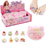 Opakowanie Zestaw piękności pierścionki 12szt