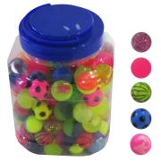 Opakowanie Zestaw piłek kauczukowych 24mm 100szt