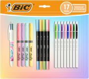 Zestaw piśmienniczy BIC Kids Pastel 17 elementów blister. Wydawca: Bic. Dadada.pl Opakowanie Zestaw piśmienniczy BIC Kids Pastel 17 elementów blister