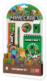 Opakowanie Zestaw piśmienniczy Minecraft 5 elementów MC00038
