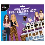 Opakowanie Zestaw projektantka z szablonami 10 arkuszy Kidea