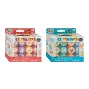 Opakowanie Zestaw stempli samotuszujących 12szt mix