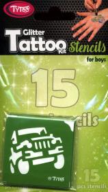 Opakowanie Zestaw szablonów do tatuaży