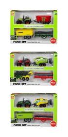Opakowanie Zestaw Traktor + przyczepy MIX