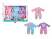 Opakowanie Zestaw ubranek dla bobasa 41cm 3szt