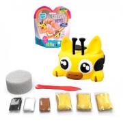 Opakowanie Zestaw z lekką ciastoliną Squishy SquiRaff