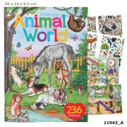 Opakowanie Zestaw z naklejkami Animal World 11943A