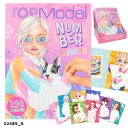 Opakowanie Zestaw z naklejkami Number Stickers Top Model 12485A