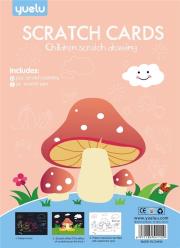 Opakowanie Zestaw zdrapek kolorowanek 2w1 Owoce