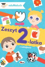 Okładka książki Zeszyt 2-latka. EduMaluch