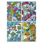 Opakowanie Zeszyt A4/32K linia Dziecięce Graffiti (10szt)