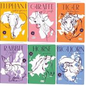 Opakowanie Zeszyt A4/60K kratka Animals (10szt) MAR MAR