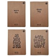 Zeszyt A4/60K kratka Eco friendly (5szt). Wydawca: Ziemia Obiecana. Dadada.pl Opakowanie Zeszyt A4/60K kratka Eco friendly (5szt)