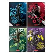 Opakowanie Zeszyt A4 60k kratka sport pakiet 5 szt.