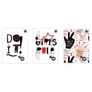 Zeszyt A4/80K linia Girls Rule (5szt). Wydawca: Ziemia Obiecana. Dadada.pl Opakowanie Zeszyt A4/80K linia Girls Rule (5szt)