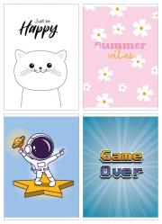 Opakowanie Zeszyt A5/16K kratka (20szt)