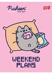 Opakowanie Zeszyt A5 32k krata Unipap Pusheen mix 1szt.