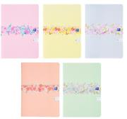 Opakowanie Zeszyt A5/32K kratka Floral (10szt) OXFORD