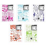 Zeszyt A5/32K linia Doodle (25szt). Wydawca: Ziemia Obiecana. Dadada.pl Opakowanie Zeszyt A5/32K linia Doodle (25szt)